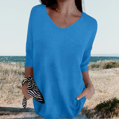 Sofia™ | Stilfuld V-Hals Casual Top