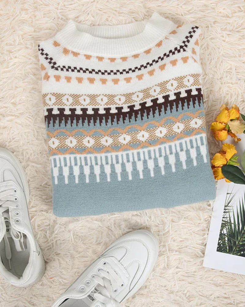 Nele - Luksuriøs Strik Sweater