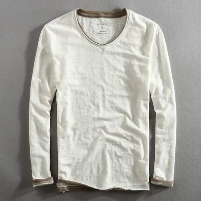 Lenoir™ | Camicia a maniche lunghe in cotone