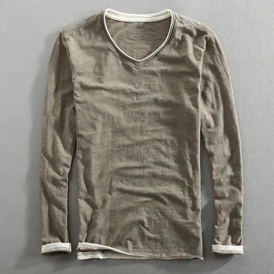 Lenoir™ | Camicia a maniche lunghe in cotone