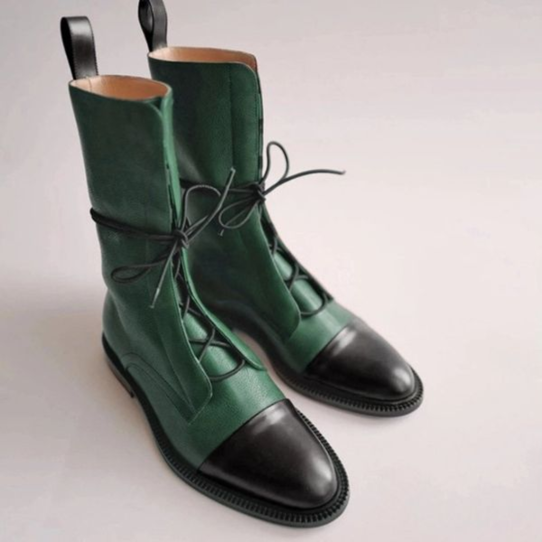 Isabella™ - Eleganti Stivali in Pelle con Tacco