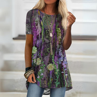Sofia™ | Stilfuld og Casual Printet Top