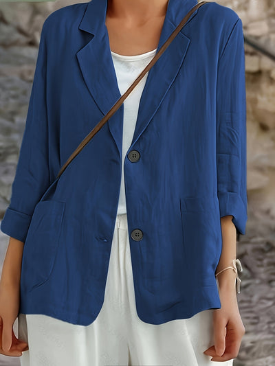 Sofia™ | Tidløs Afslappet Let Blazer