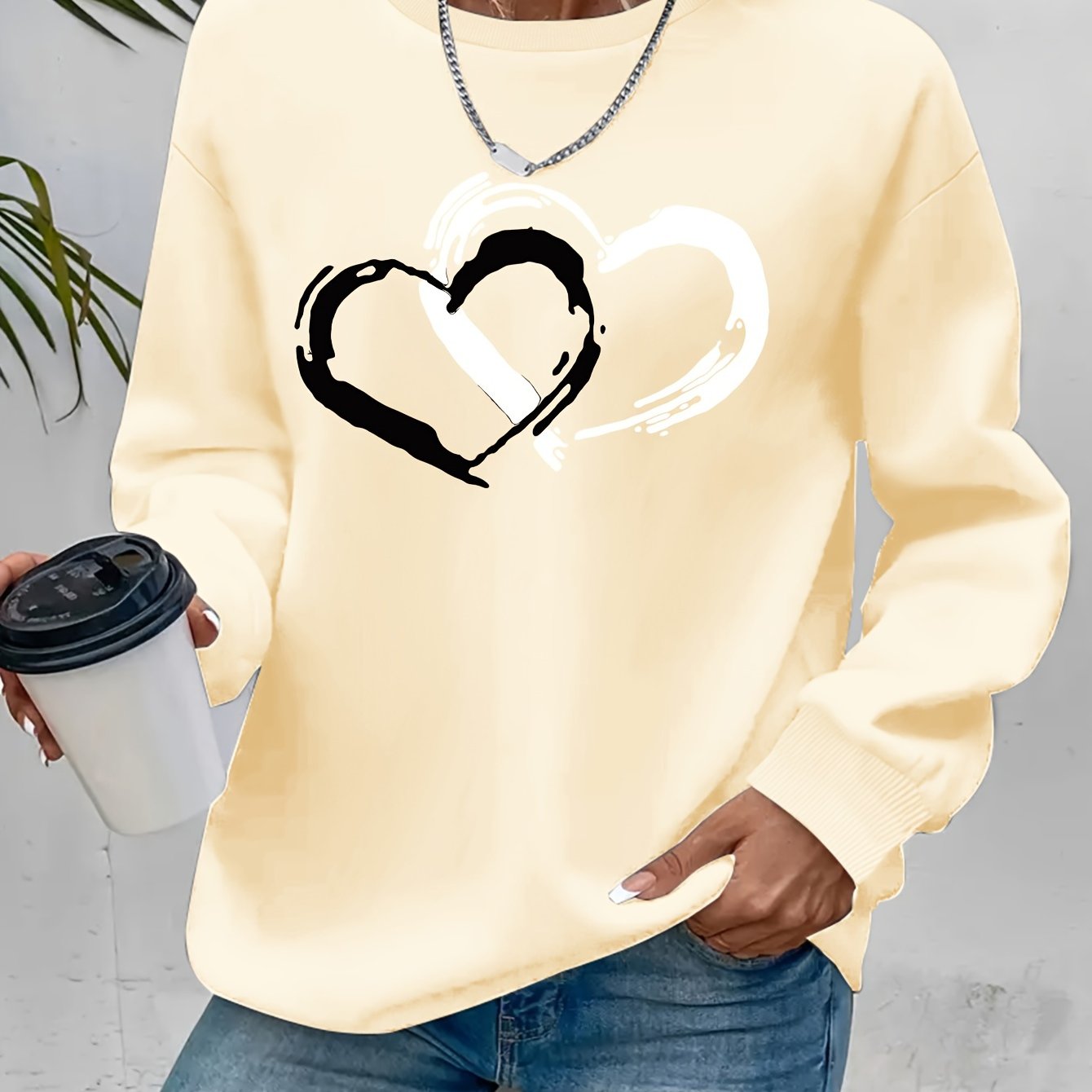 Sharyn - Elegant Hjerte Sweater