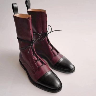 Isabella™ - Eleganti Stivali in Pelle con Tacco