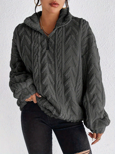 Aila - Morbido Maglione con Zip