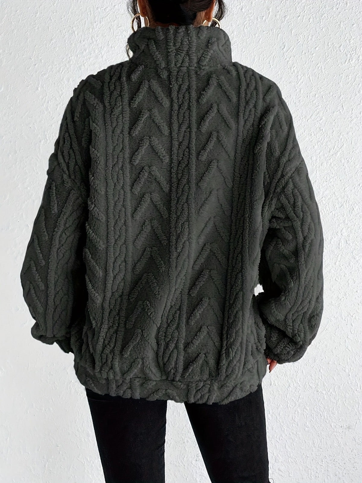 Aila - Morbido Maglione con Zip