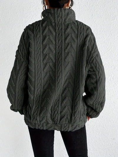 Aila - Morbido Maglione con Zip