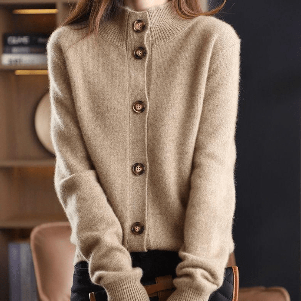 Anny - Cardigan Lussuoso in Maglia