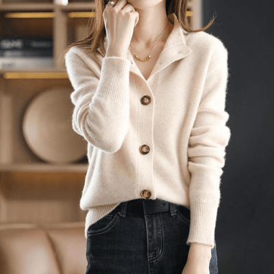 Anny - Cardigan Lussuoso in Maglia