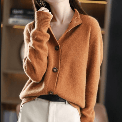 Anny - Cardigan Lussuoso in Maglia