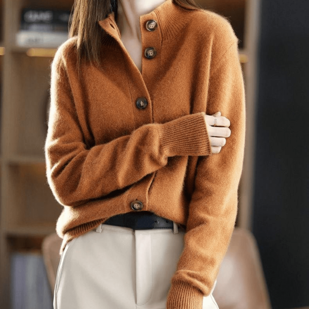 Anny - Cardigan Lussuoso in Maglia