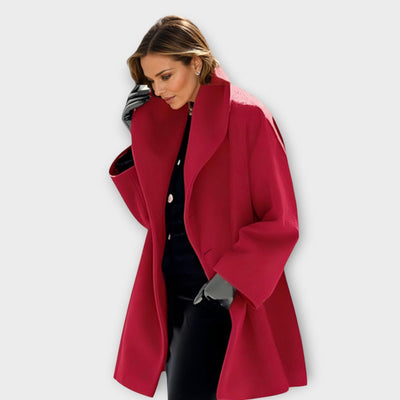 Emma - Cappotto in Lana Premium Antivento