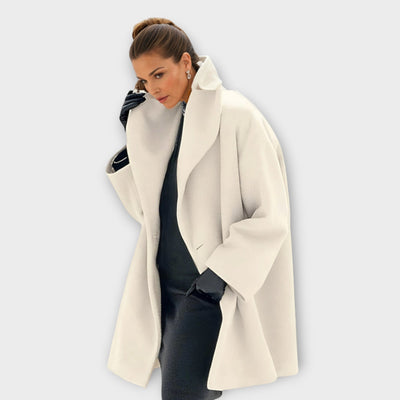 Emma - Cappotto in Lana Premium Antivento