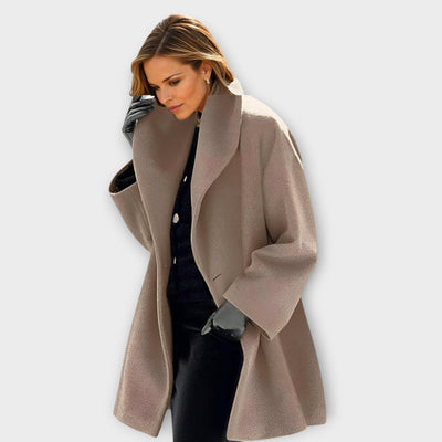 Emma - Cappotto in Lana Premium Antivento
