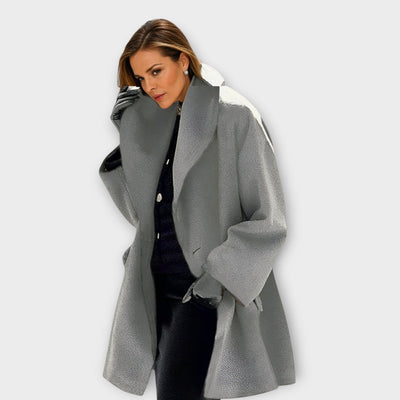 Emma - Cappotto in Lana Premium Antivento