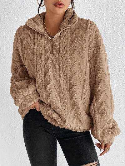Aila - Morbido Maglione con Zip