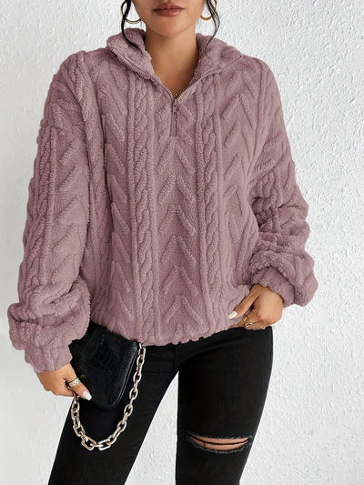 Aila - Morbido Maglione con Zip