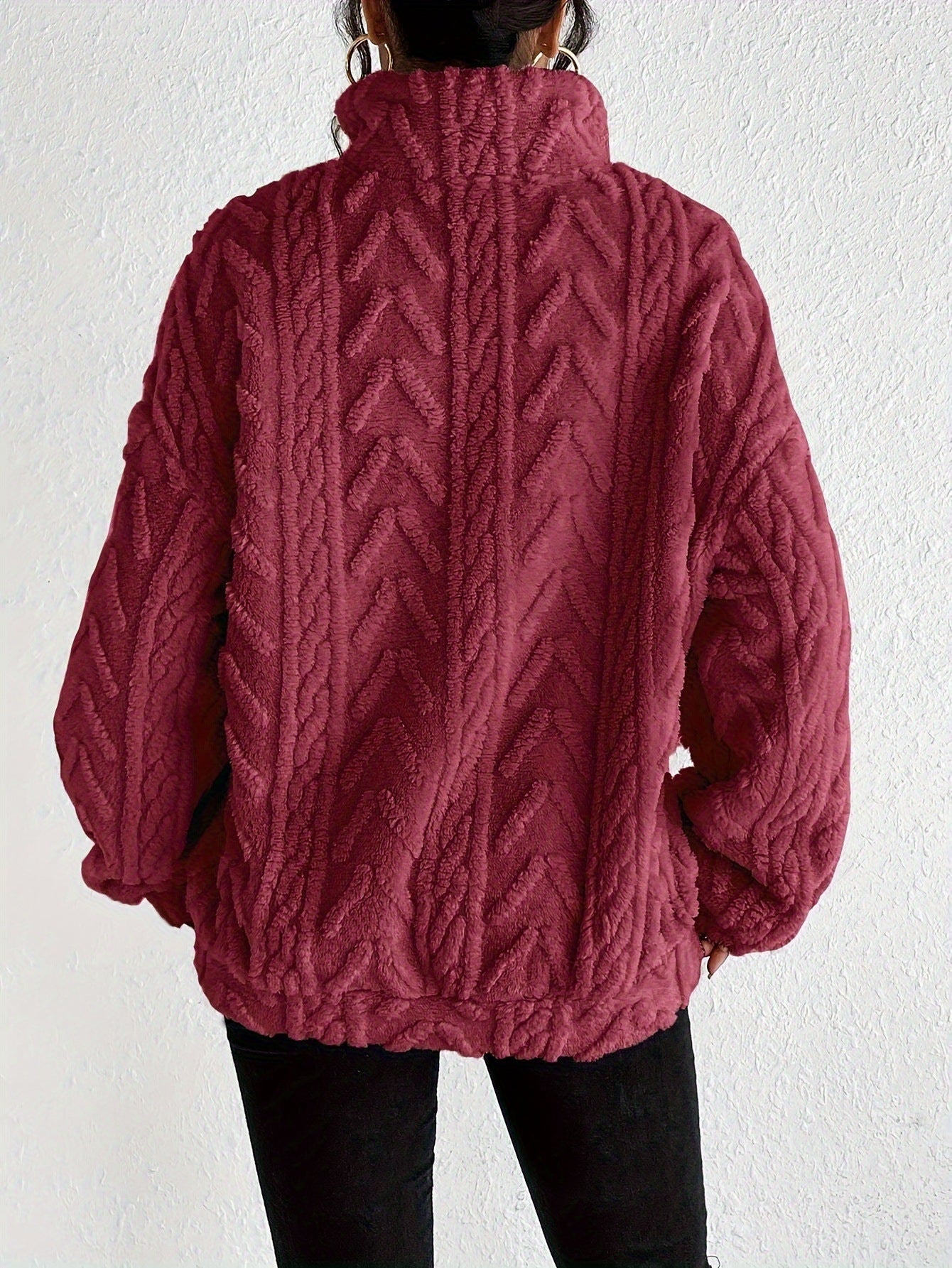 Aila - Morbido Maglione con Zip