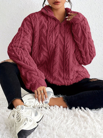 Aila - Morbido Maglione con Zip