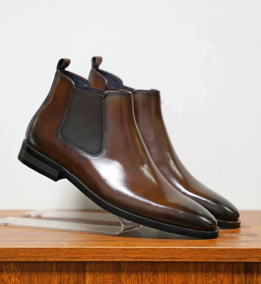 Blake™ | Stivali Chelsea in pelle raffinati