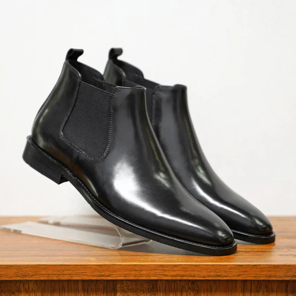 Blake™ | Stivali Chelsea in pelle raffinati