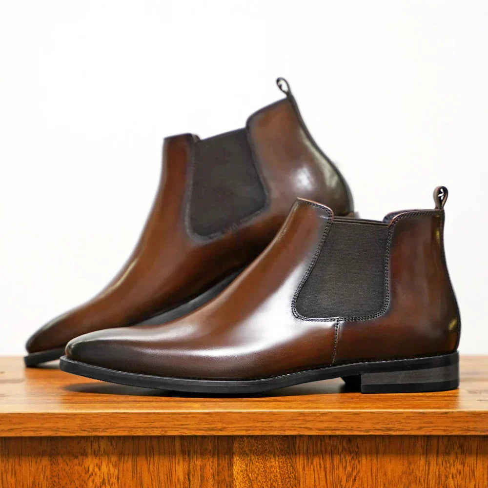 Blake™ | Stivali Chelsea in pelle raffinati